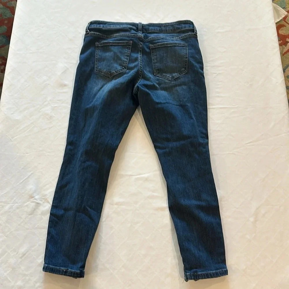 Pistola Jeans Womens Size 28 Destroyed Ankle Zip Skinny Slim Leg Stretch EUC - Picture 7 of 7